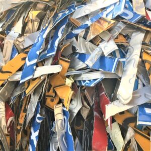 Aluminium Car Number Plates Scrap