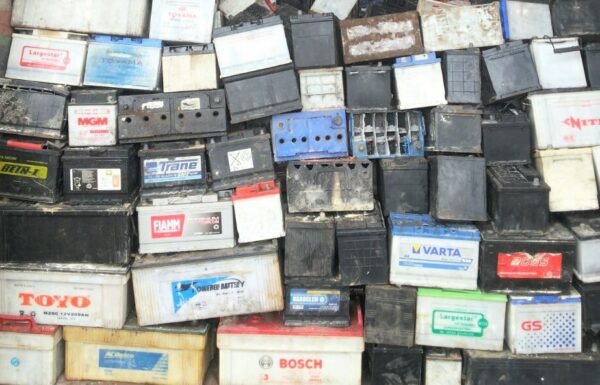 Drained Lead Battery 'Rains'