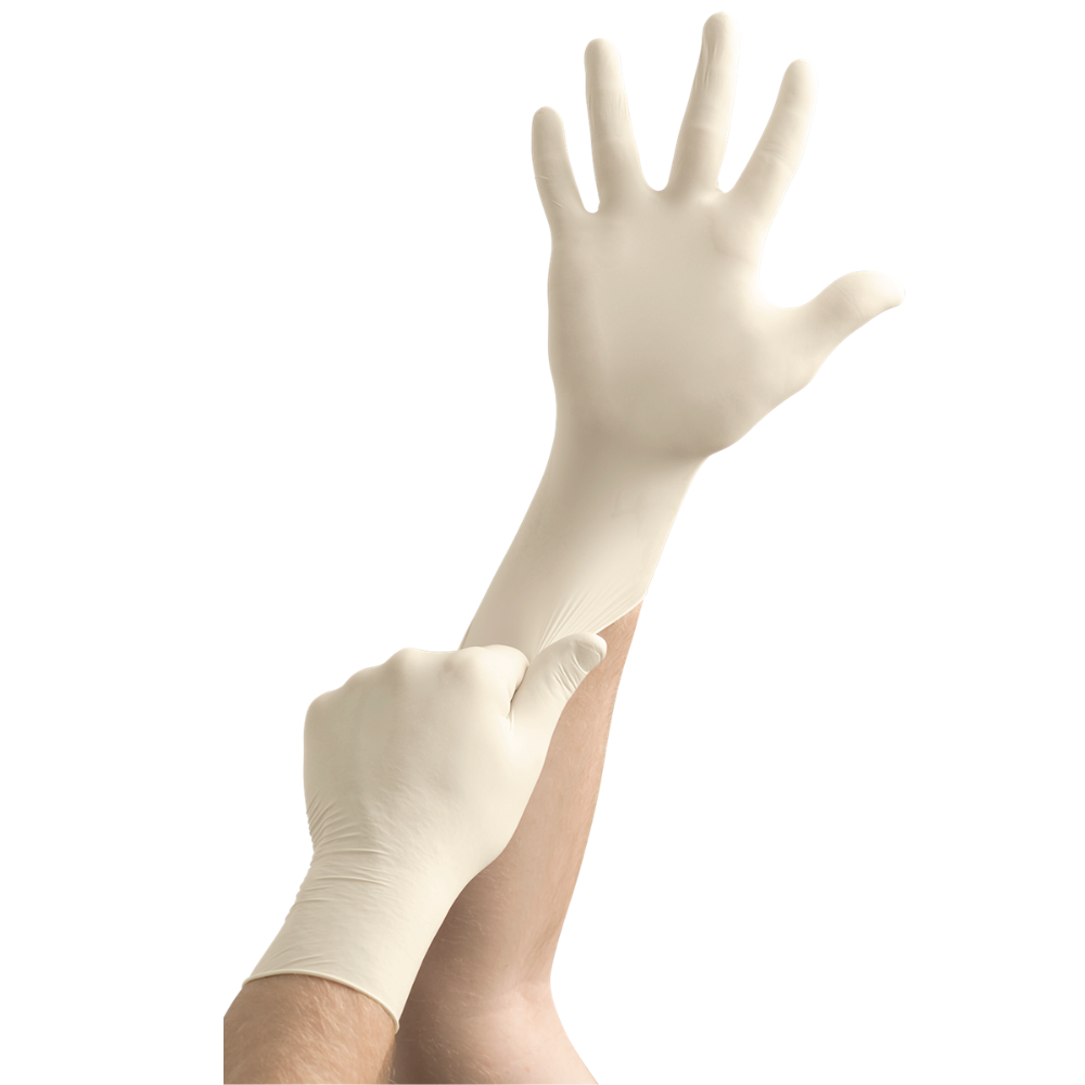ANSELL 82-144 - EDGE® NATURAL RUBBER LATEX POWDER FREE DISPOSABLE GLOVES