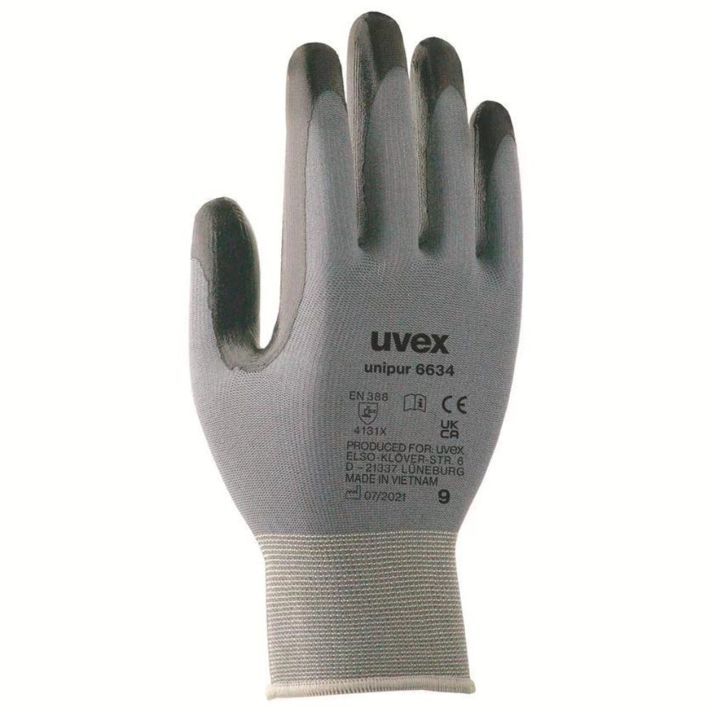 UVEX - UNIPUR 6634 SAFETY GLOVES