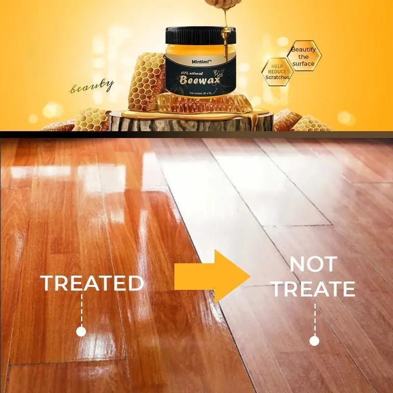 Beeswax Furniture Polish - Natural Wood Wax, 85G